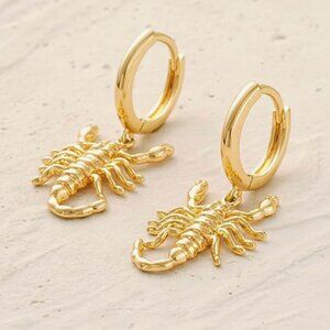 ANTHROPOLOGIE Scorpion Earrings